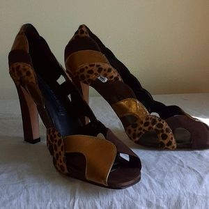 Steve Madden brown multi sz 8